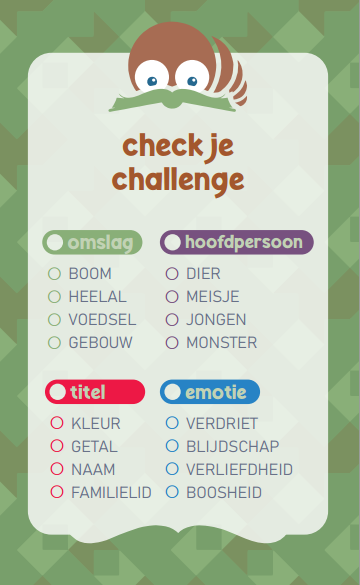 2. Boekenwurm Leeschallenge Kidseditie