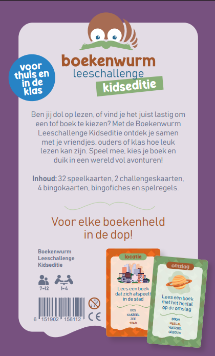 2. Boekenwurm Leeschallenge Kidseditie