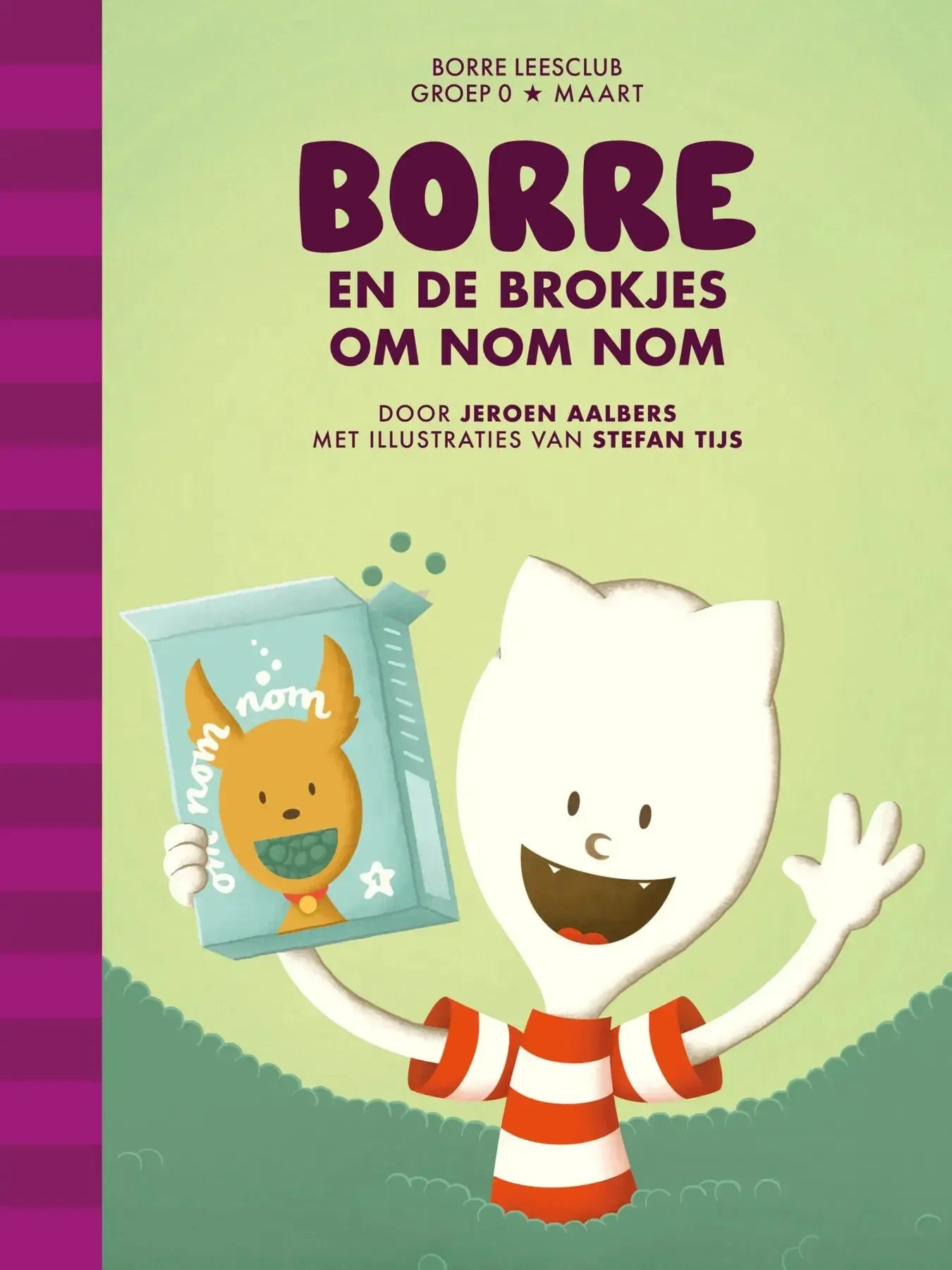 Borre en de brokjes om Nom Nom (groep 0)