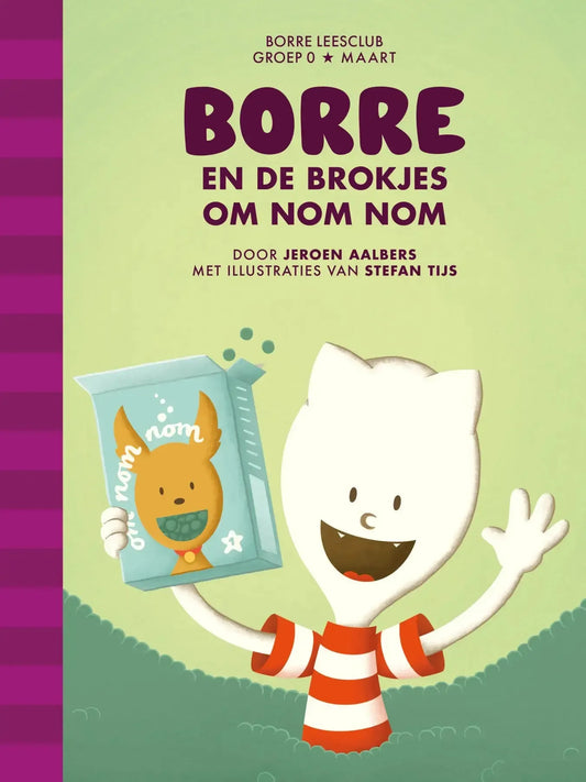 Borre en de brokjes om Nom Nom (groep 0)