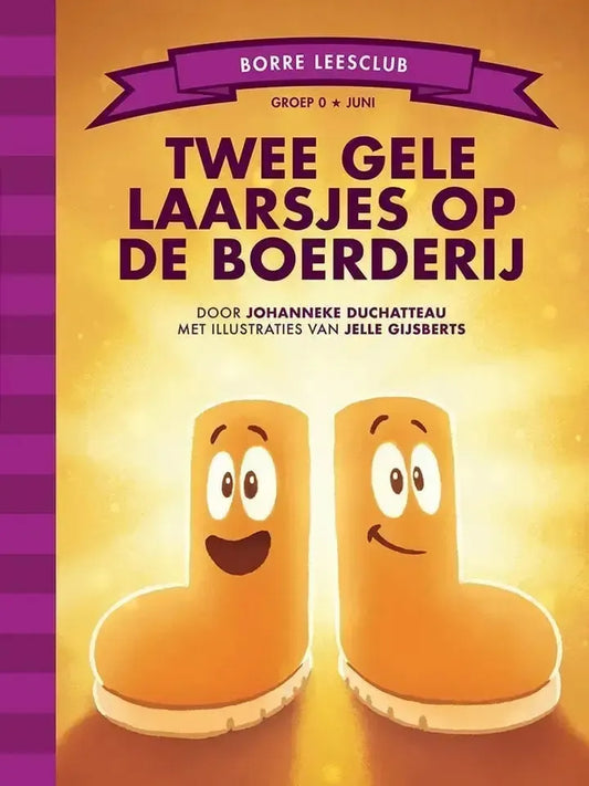 Twee gele laarsjes op de boerderij (groep 0)