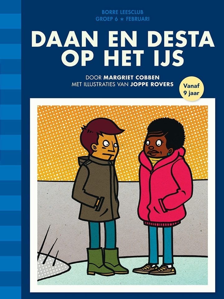 Daan en Desta op het ijs (groep 6)