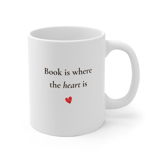 Book is where the heart is — Mok voor Boekenliefhebbers