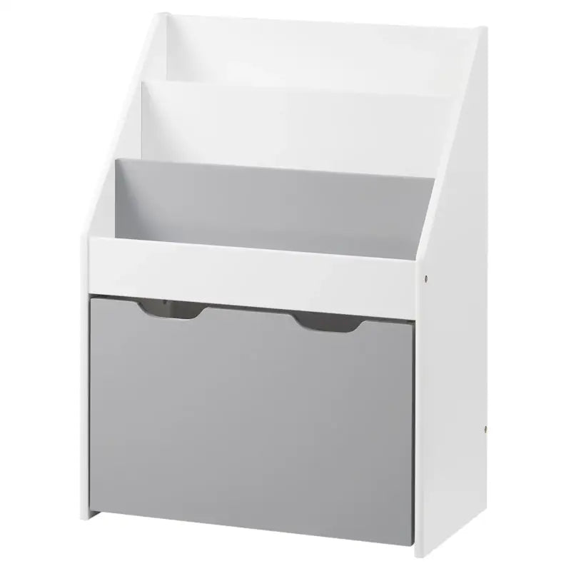 BukkitBow - Boekenkast voor Kinderen Displaykast voor Kleuterschool met 3 Planken en Opbergruimte