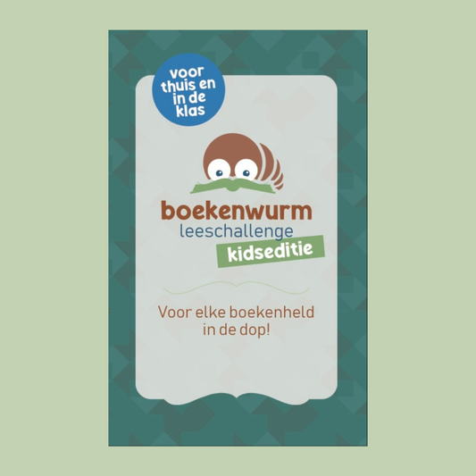 Boekenwurm Leeschallenge Kids, leesspel voor kinderen 7-12 jaar